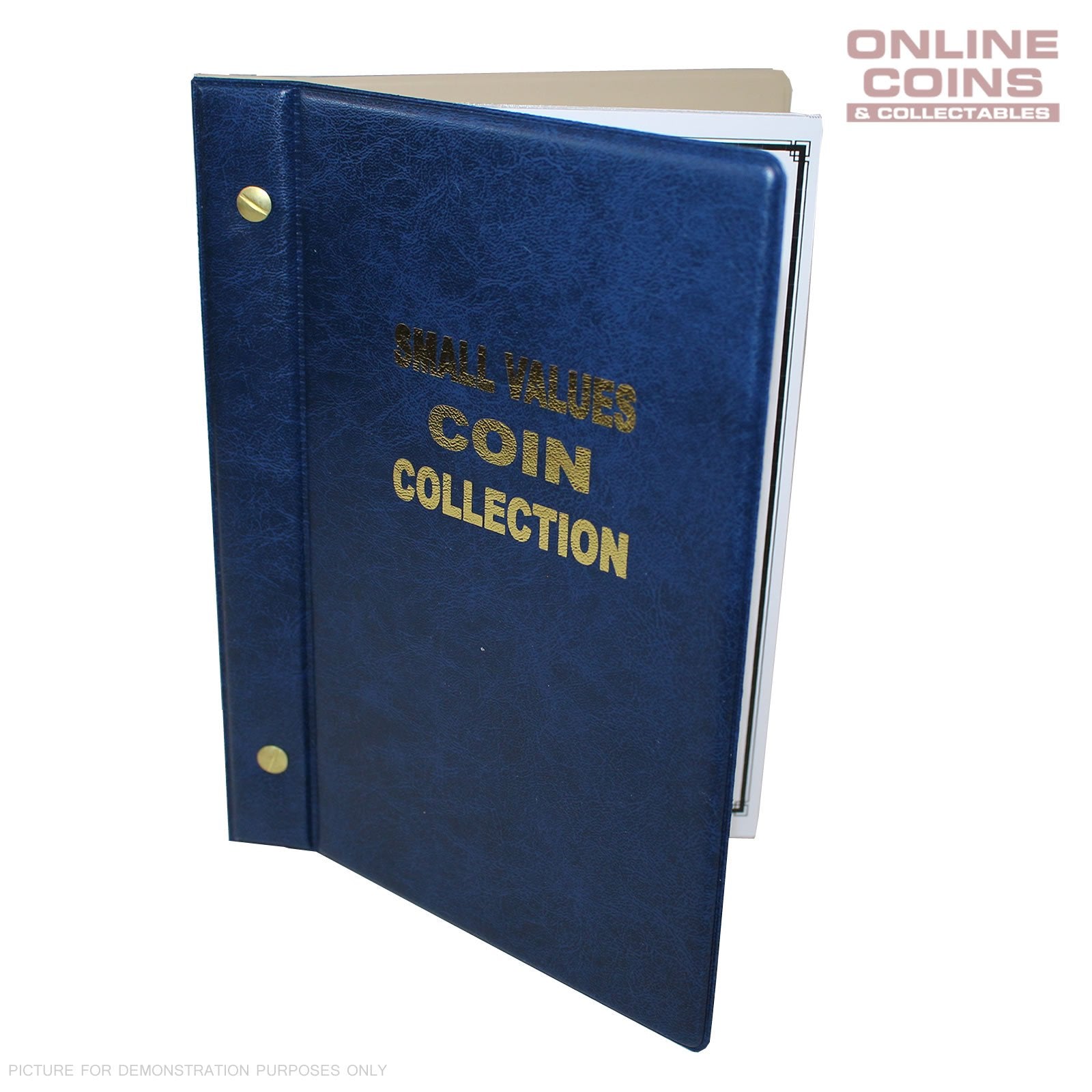 VST Australian Small Values Coin Album 1966-2023 BLUE - 1c, 2c, 5c and 10c